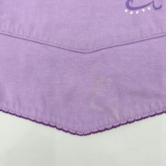 Vintage Y2K Disney Winnie the Pooh Embroidered Flutter Sleeve Top 4T - Picture 4 of 7